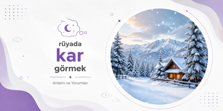 rüyada kar görmek görseli