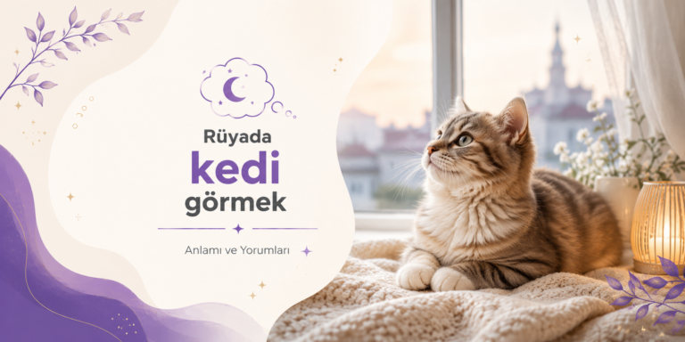 rüyada kedi görmek görseli