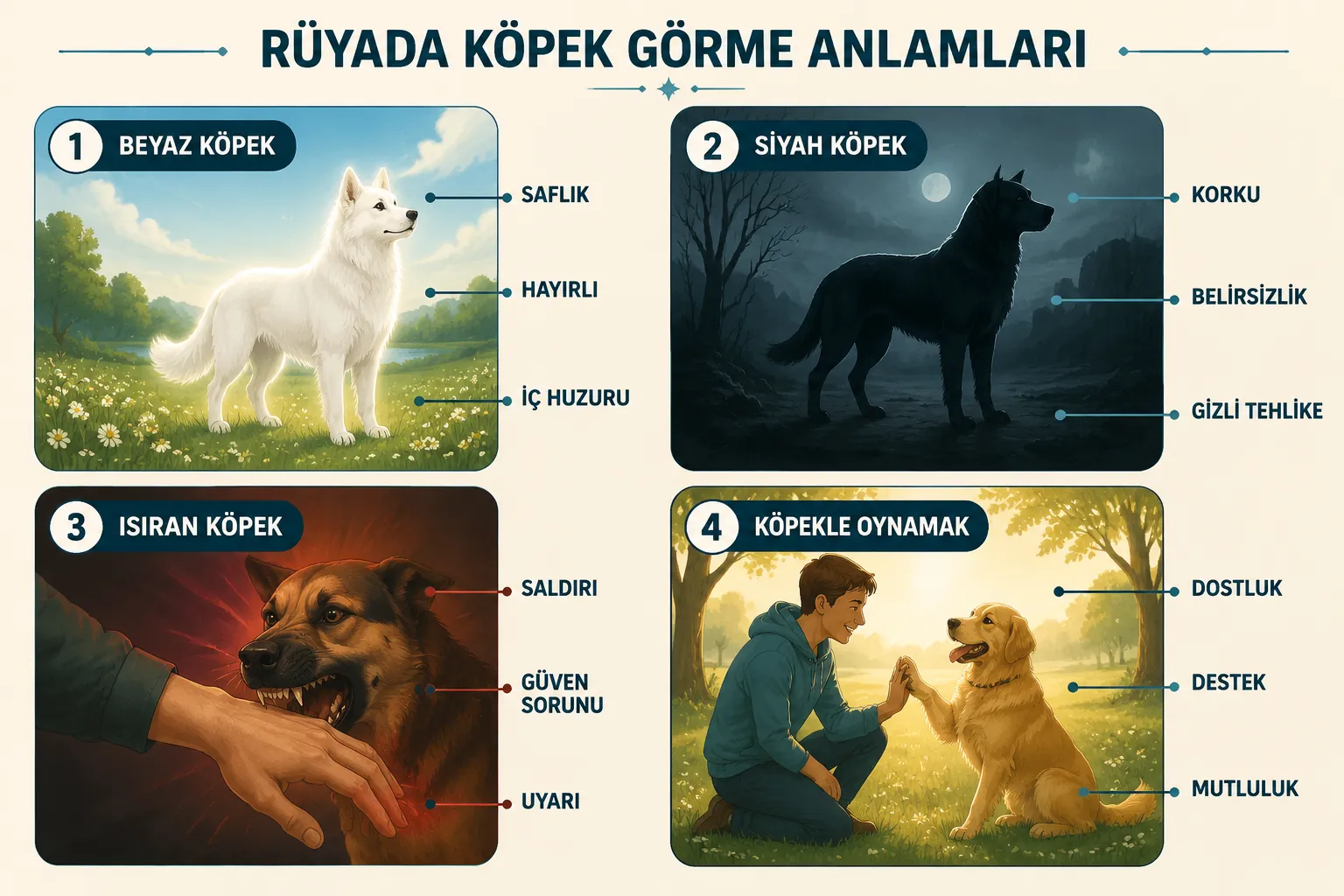 Rüyada Köpek Görmek Ne Demek?